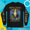 Sepultura Merch Store Chaos Longsleeves
