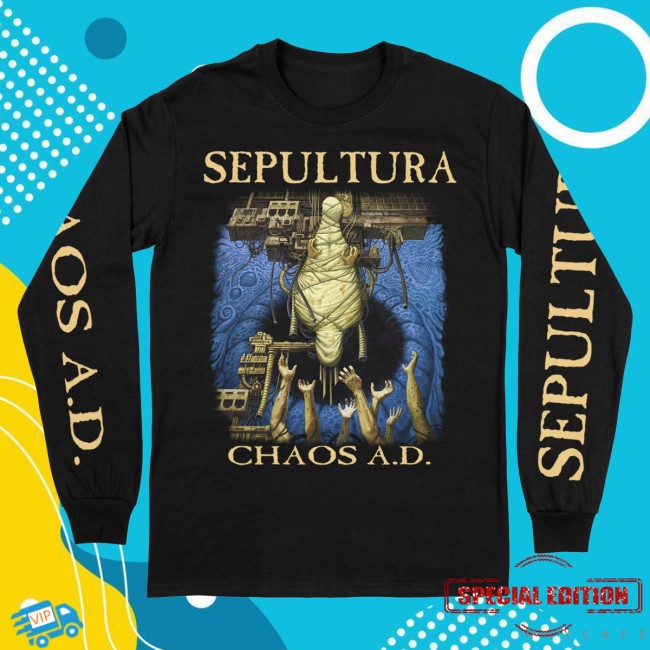 Sepultura Merch Store Chaos Longsleeves