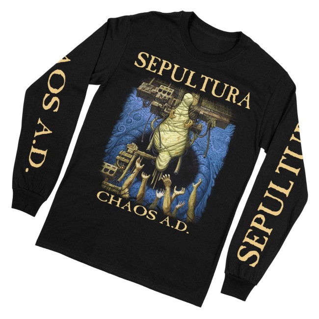Sepultura Merch Store Chaos Longsleeves