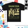 Shakira Store Merch Lmynl World Tour Grid Shirt Black 6 Shakira Store Merch Lmynl World Tour Grid Shirt Black