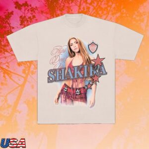 Shakira Store Merch Lmynl World Tour Hips Don't Lie Tee