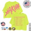 Shakira Store Merch Lmynl World Tour Neon Crop Tee 2 Shakira Store Merch Lmynl World Tour Neon Crop Tee
