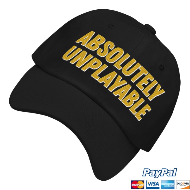 Sidders Merch Store Absolutely Unplayable Black Dad Cap 3 Sidders Merch Store Absolutely Unplayable Black Dad Cap