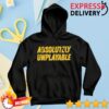 Sidders Merch Store Absolutely Unplayable Black Hoodie
