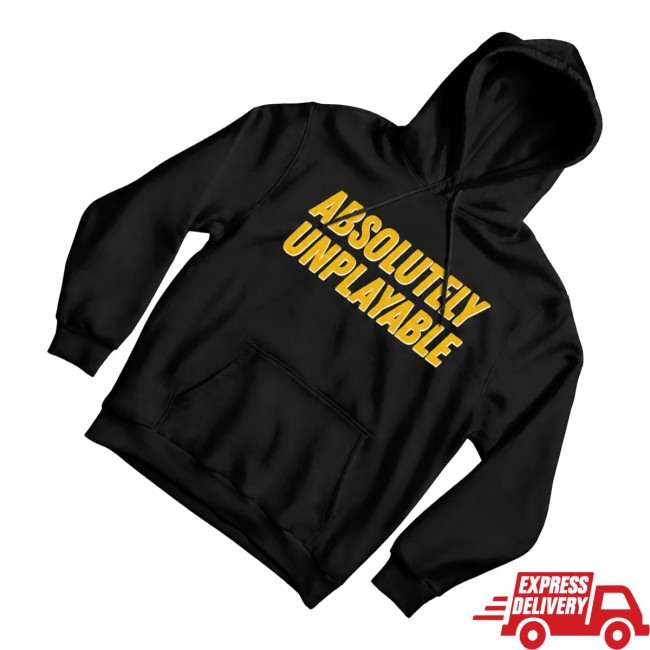 Sidders Merch Store Absolutely Unplayable Black Hoodie 3 Sidders Merch Store Absolutely Unplayable Black Hoodie