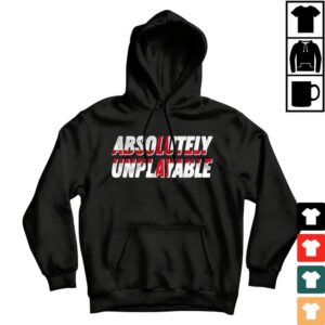 Sidders Merch Store Absolutely Unplayable Black Patriot Hoodie