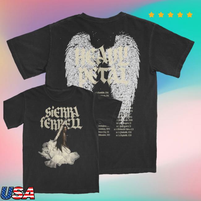 Sierra Ferrell Merch Shop Blk Photo Tour Tee 4 Sierra Ferrell Merch Shop Blk Photo Tour Tee