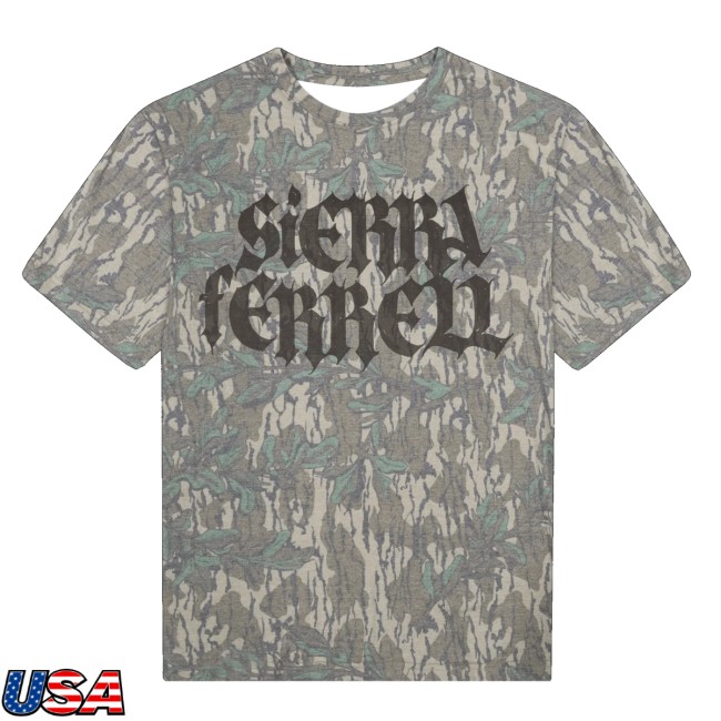 Sierra Ferrell Store Merch Camo Medieval Logo Shirt 2 Sierra Ferrell Store Merch Camo Medieval Logo Shirt