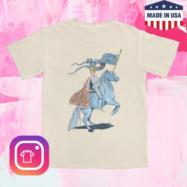 Sierra Ferrell Store Merch Ivory Knight Tour Tee 5 Sierra Ferrell Store Merch Ivory Knight Tour Tee