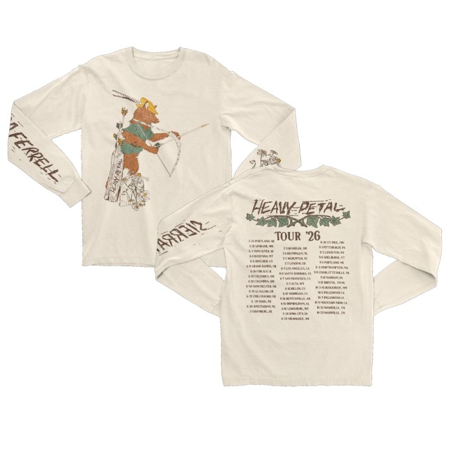 Sierra Ferrell Store Merch Ls Ivory Fox Tour Tee 6 Sierra Ferrell Store Merch Ls Ivory Fox Tour Tee