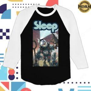 Sleep Merch Store Planet Iommia Baseball Tee