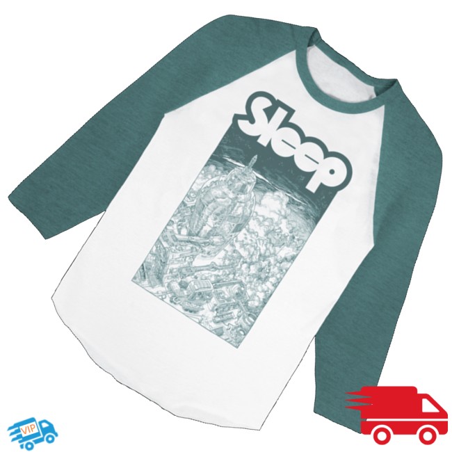 Sleep Merch Store Spaceport 32 Baseball Tee 3 Sleep Merch Store Spaceport 32 Baseball Tee