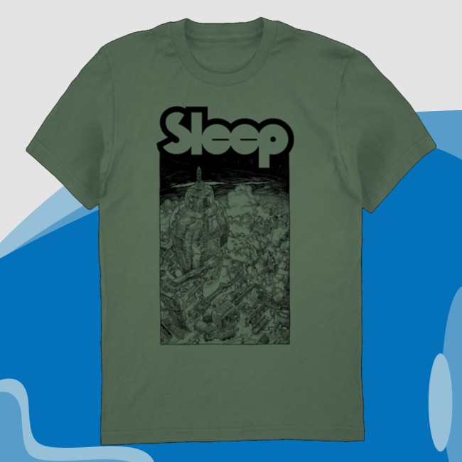 Sleep Merch Store Spaceport 32 Tee 2 Sleep Merch Store Spaceport 32 Tee