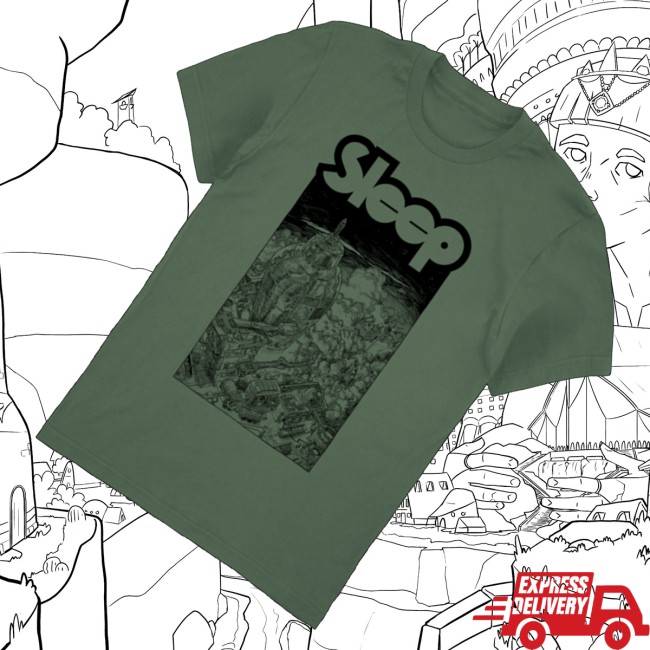 Sleep Merch Store Spaceport 32 Tee 3 Sleep Merch Store Spaceport 32 Tee