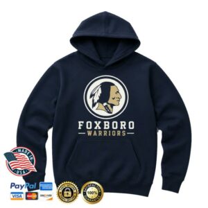 Soleil Boutique Merch Shop Champion Foxboro Warriors Hooded Sweatshirt