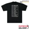 St. Vincent Store Merch St. Vincent 2026 Tour Shirt