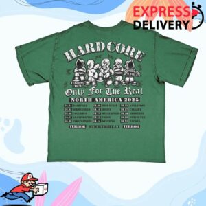 Sticktight Store Merch Terror Only 4 The Real Tour Shirt