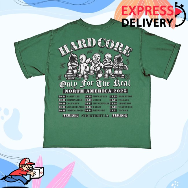 Sticktight Store Merch Terror Only 4 The Real Tour Shirt 3 Sticktight Store Merch Terror Only 4 The Real Tour Shirt