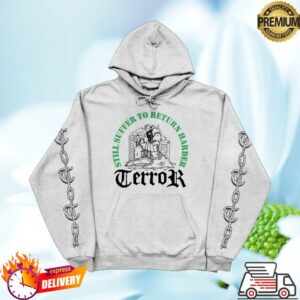 Sticktight Store Merch Terror Return Harder Champion Hoodie