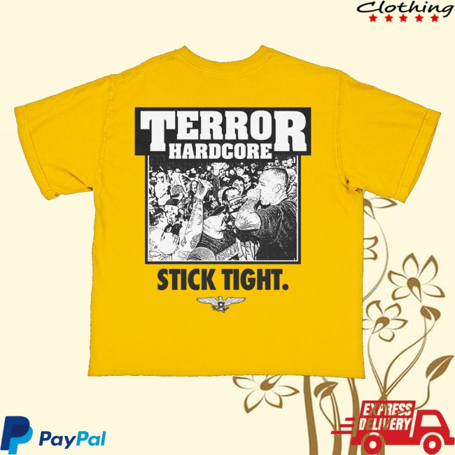 Sticktight Store Merch Terror Stick Tight Butter Shirt 3 Sticktight Store Merch Terror Stick Tight Butter Shirt