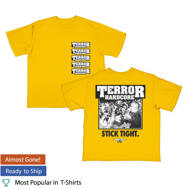 Sticktight Store Merch Terror Stick Tight Butter Shirt 5 Sticktight Store Merch Terror Stick Tight Butter Shirt
