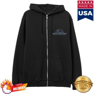 Stray Kids Merch Store Skzoo Zip-Up Hoodie Stay Airline Ver