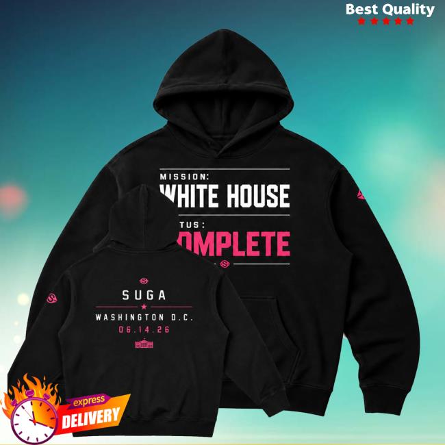 Suga Merch Shop 6.14.26 Black Hoodie