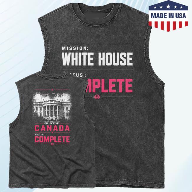 Suga Merch Shop White House Snow Washed Black Tank Top