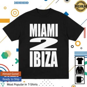 Swedish House Mafia Shop Merch Store Miami2ibiza T-Shirt Black