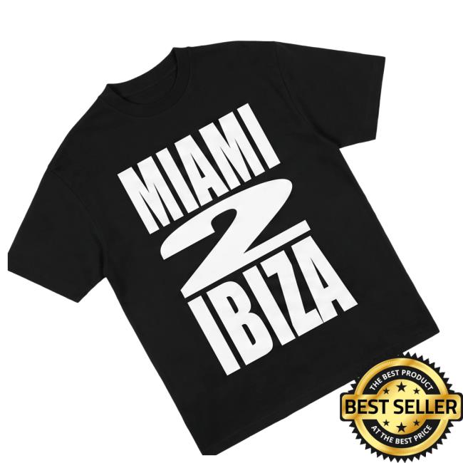 Swedish House Mafia Shop Merch Store Miami2ibiza T-Shirt Black