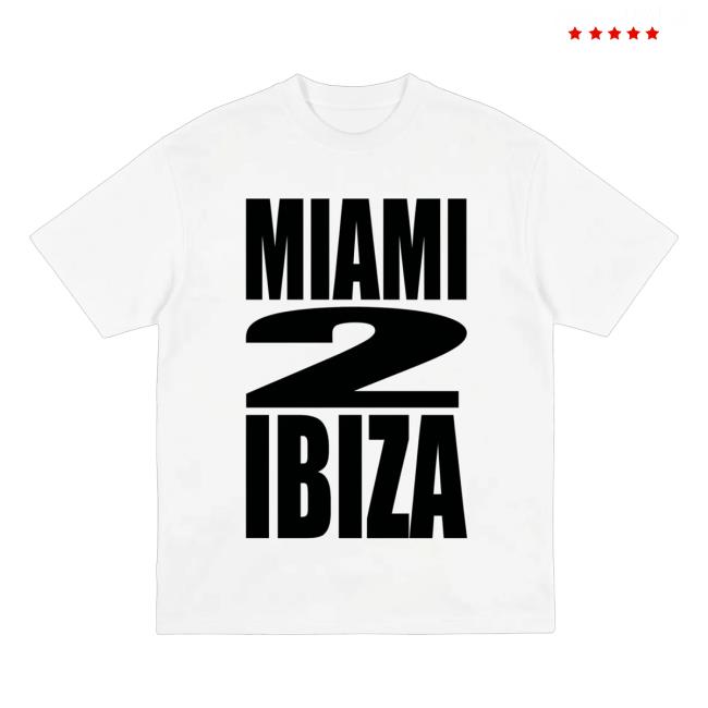 Swedish House Mafia Shop Merch Store Miami2ibiza T-Shirt White