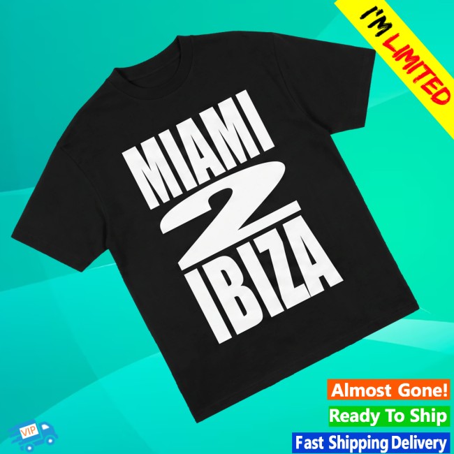 Swedish House Mafia Store Merch Miami2ibiza Shirt Black