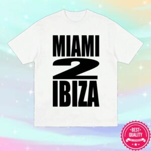 Swedish House Mafia Store Merch Miami2ibiza Shirt White