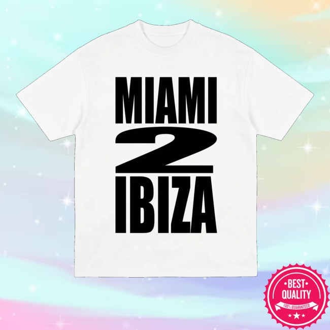 Swedish House Mafia Store Merch Miami2ibiza Shirt White