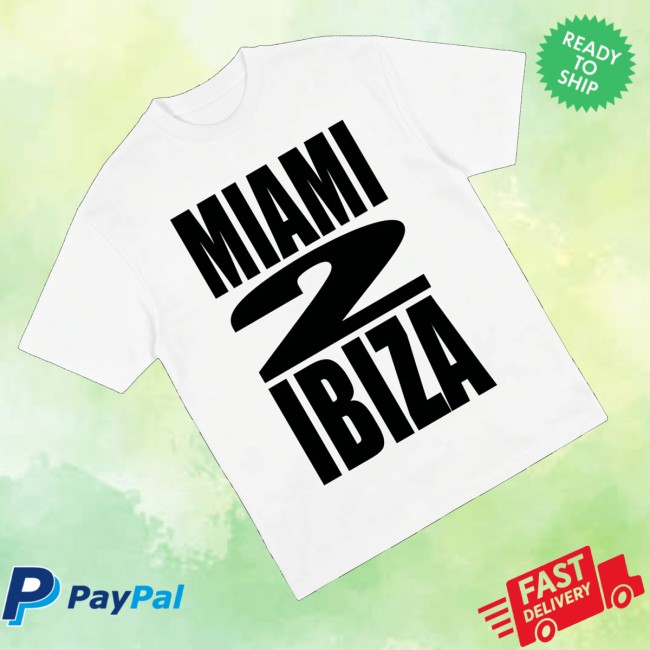Swedish House Mafia Store Merch Miami2ibiza Shirt White