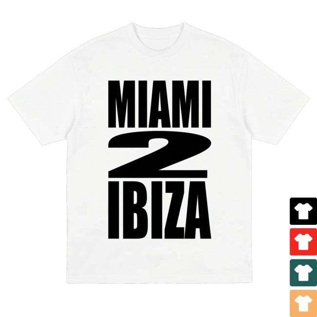 Swedish House Mafia Store Merch Miami2ibiza T-Shirt White