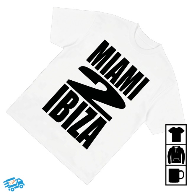 Swedish House Mafia Store Merch Miami2ibiza T-Shirt White