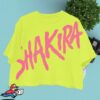 Shakira Merch Shop Lmynl World Tour Neon Crop Tee