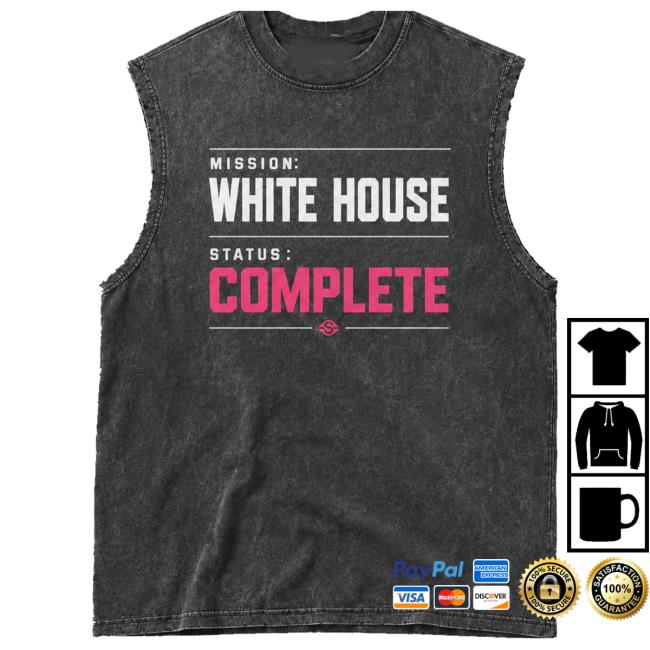 Suga Merch Shop White House Snow Washed Black Tank Top