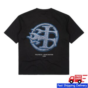 Teletech Store Merch Blue Flame Shirt