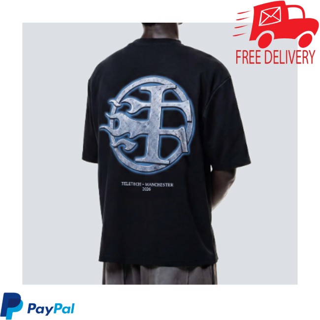 Teletech Store Merch Blue Flame Shirt