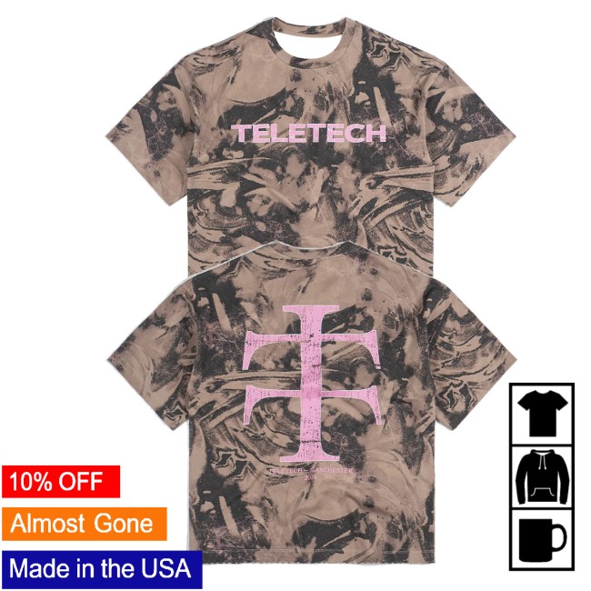 Teletech Store Merch Pink Camo Shirt