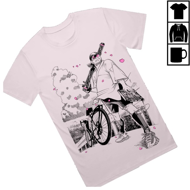 Ten-O Store Merch Majin Obama - Henro Run Shirt