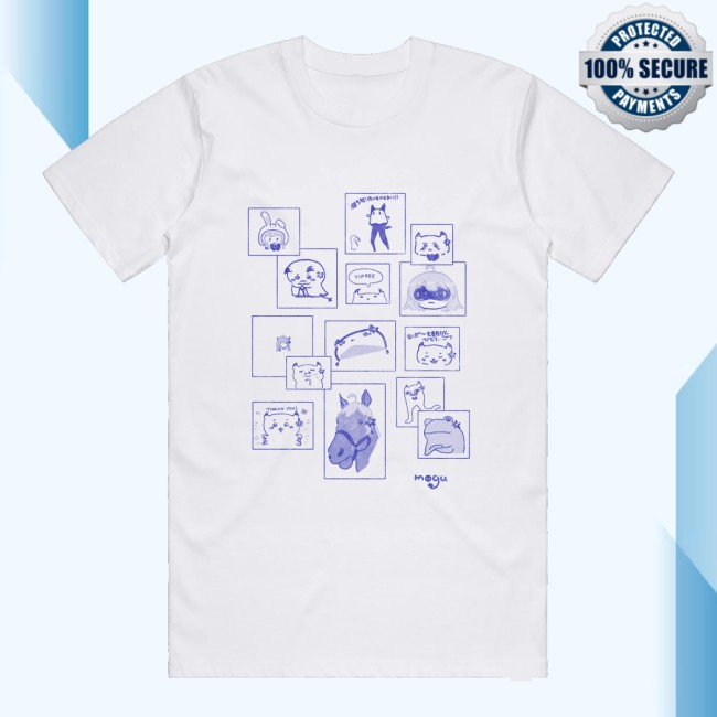 Ten-O Store Merch Mogu Galerie Mogu Shirt White