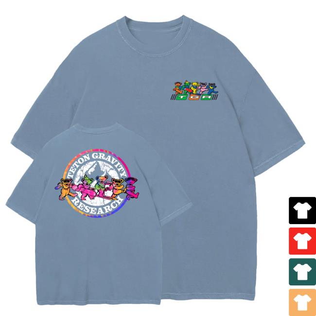 Teton Gravity Merch Shop Grateful Dead X Tgr Shred Bears Summit Tee 4 Teton Gravity Merch Shop Grateful Dead X Tgr Shred Bears Summit Tee
