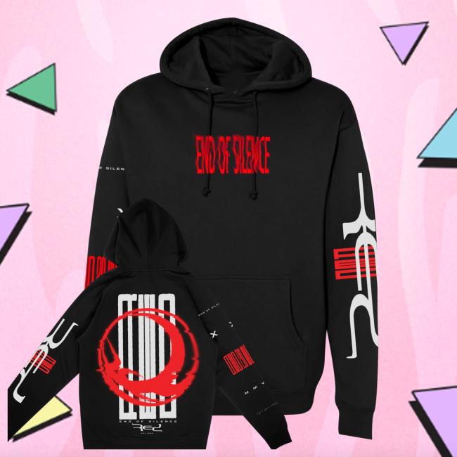 The Band Red Shop Merch End Of Silence Hoodie 4 The Band Red Shop Merch End Of Silence Hoodie