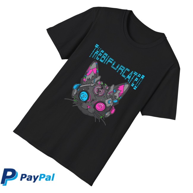 The Bifurcated Merch Store Cyber Kitty Tee 3 The Bifurcated Merch Store Cyber Kitty Tee