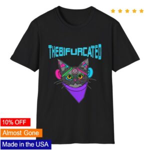 The Bifurcated Merch Store Rave Kitty Tee