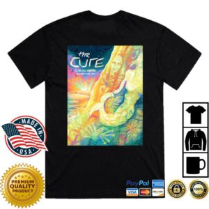 The Cure Merch Shop Newport 2026 Event T-Shirt