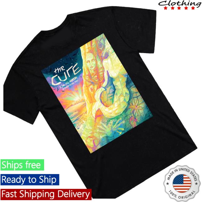 The Cure Merch Shop Newport 2026 Event T-Shirt 3 The Cure Merch Shop Newport 2026 Event T-Shirt